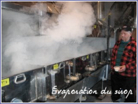 vaporation du sirop