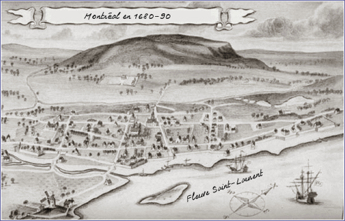 Montral en 1680-90