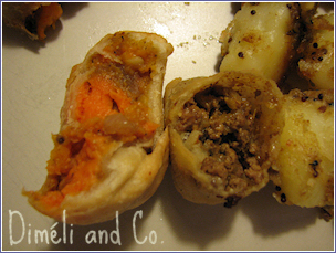 samosas  la viande et aux lgumes