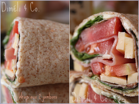 wrap aux 2 jambons