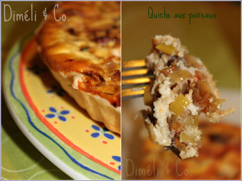 quiche aux poireaux
