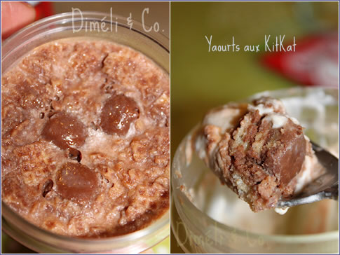 yaourt aux KitKat
