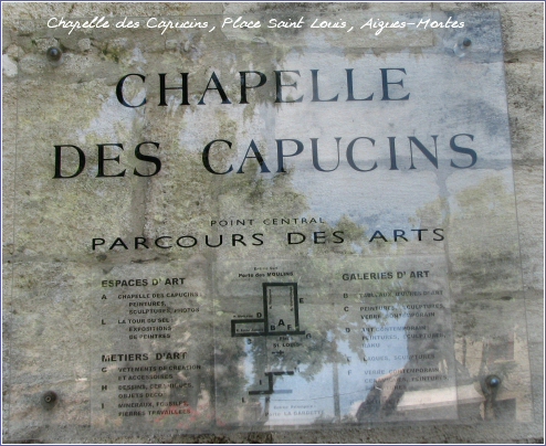 chapelle des Capucins Aigues-Mortes