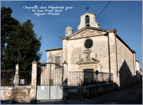 chapelle des Pnitents Gris Aigues-Mortes