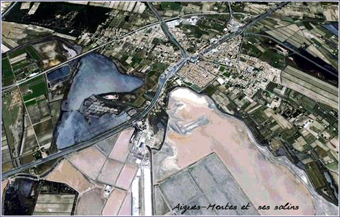 Aigues-Mortes et ses salins