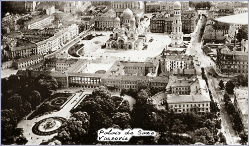 palais de Saxe Varsovie