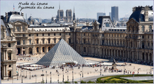 muse du Louvre et pyramide