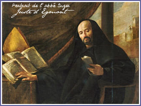 portrait de l'abb Suger par Juste d'Egmont