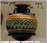 vase grec - 500 avant J.C.